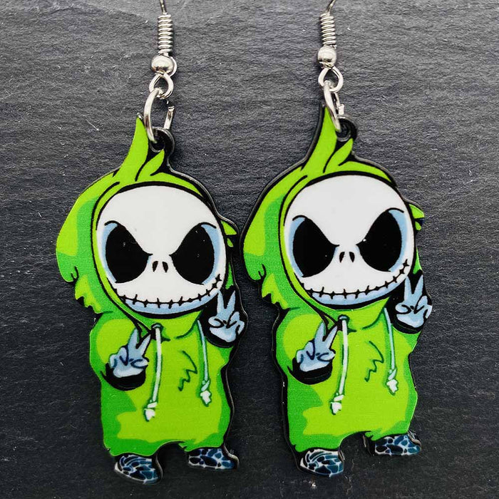 Wholesale  Horror Movie Earrings Figure Acrylic Earrings