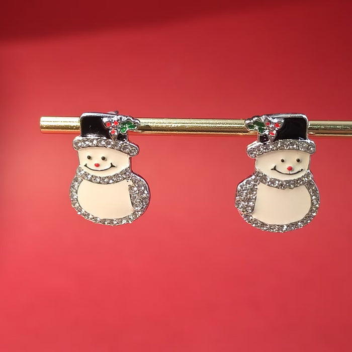Wholesale Cute Cartoon Niche Christmas Earrings