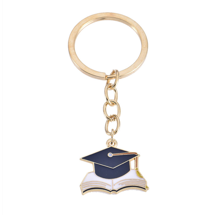 Wholesale Doctor Cap Keychain Student Souvenir Creative Personality Bag Pendant