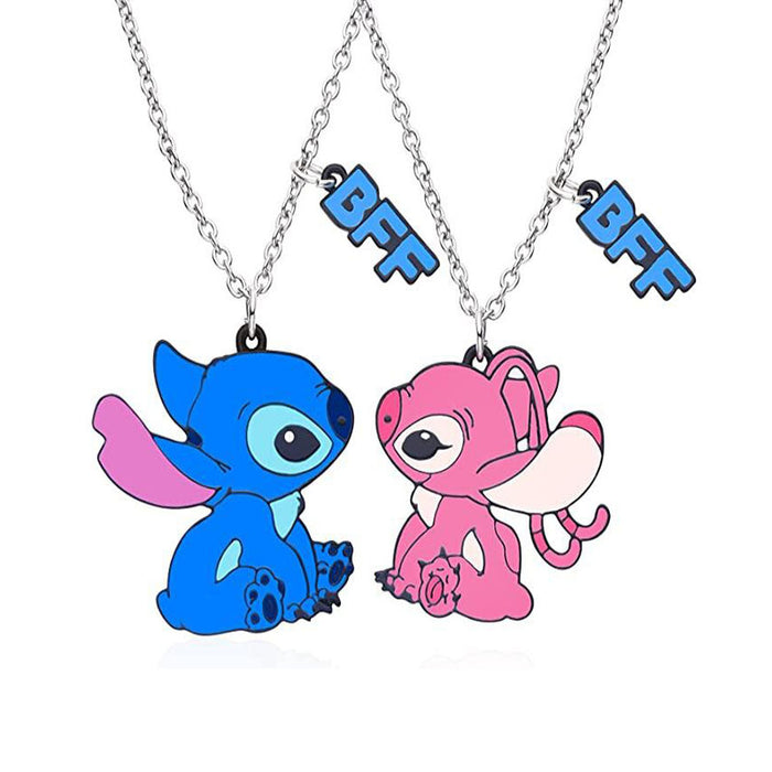 Wholesale Cartoon Cute Stitching Necklace JDC-NE-jinmiao001