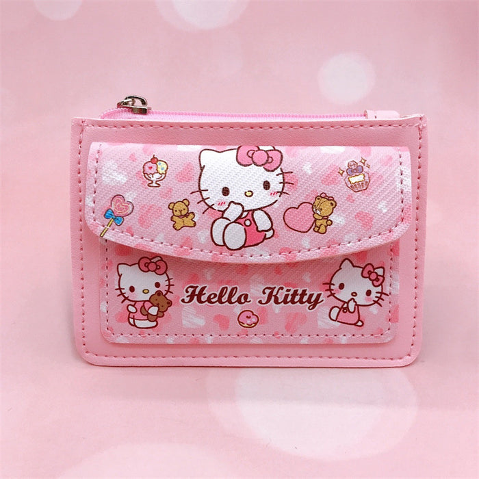 Wholesale PU Cartoon Casual Multi-card Slot Three-layer Wallet JDC-WT-YaLL009