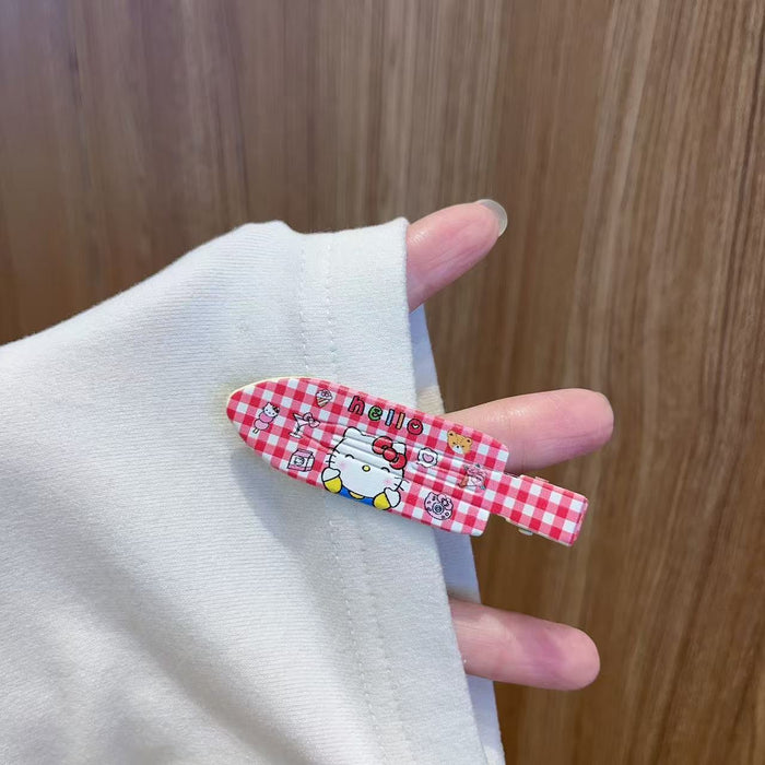 Wholesale PVC delicate duckbill clip kids'  hair clip