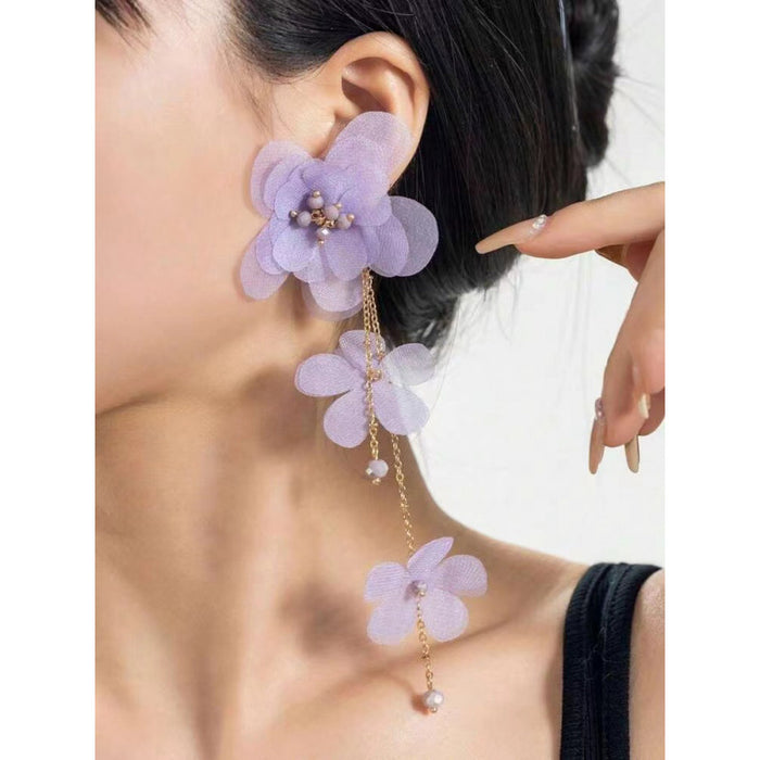 Wholesale Fashion temperament, cultural and creative long earrings, niche original design sense