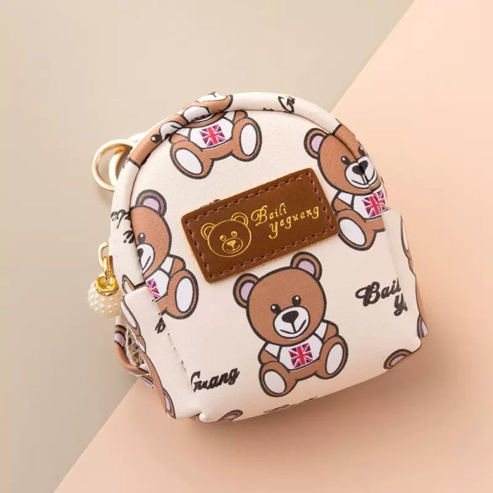 Wholesale PU Small School Bag Coin Purse JDC-WT-YouTu012