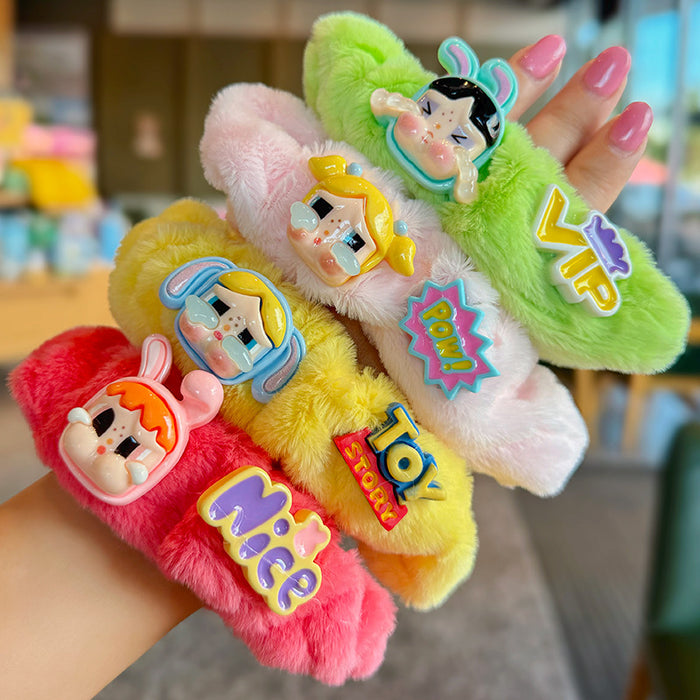 Wholesale Cute cartoon  hair rope Hair Scrunchies