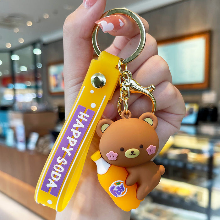 Wholesale Cute Animal Bubble Water Backpack Bag Pendant