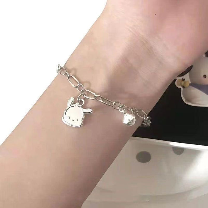 Wholesale Cute, fashionable, versatile cartoon bracelet, niche design, high-end