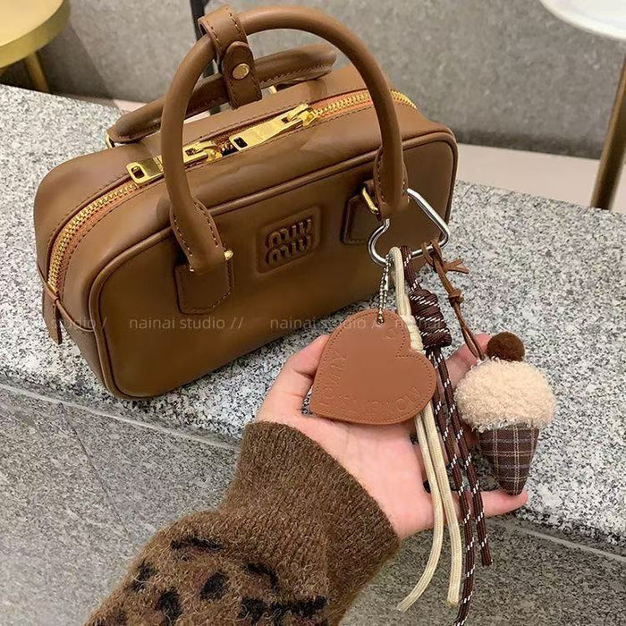 Wholesale Pendant Plush Bag Hanging Braided Rope Korean Style Climbing Rope