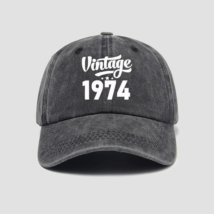 Wholesale Washed cotton printed vintage baseball cap, soft top sun hat