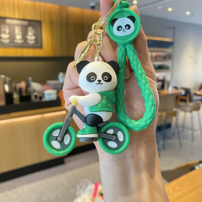 Wholesale Cute 3D Doll Silicone Keychain JDC-KC-MingT148