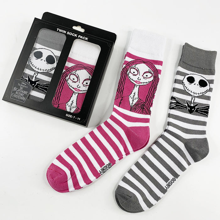 Wholesale Cartoon Striped Simple Middle Tube Cotton Socks JDC-SK-YiYan078