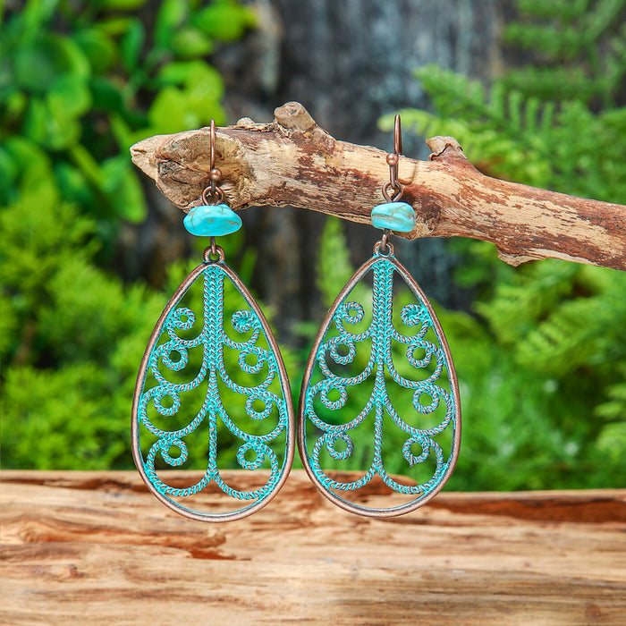 Wholesale Bohemian Tassel Earrings Zinc Alloy Jewelry Accessory MOQ≥2