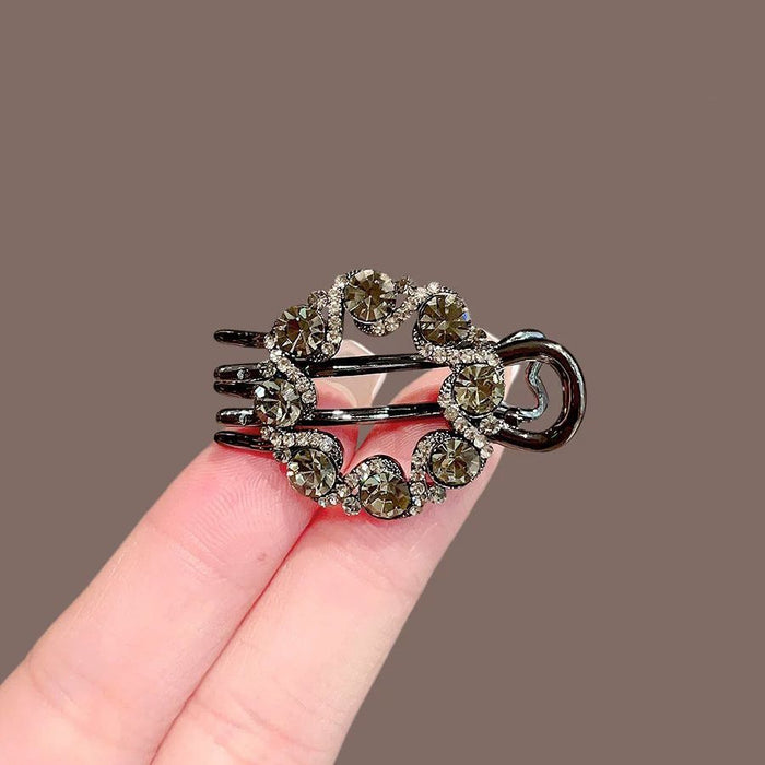 Wholesale Round Hollow Hairpin Bangs Clip Headwear Hairpin Broken Hair Clip