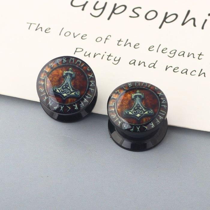 Wholesale New Acrylic Ear Pulley Ear Expansion Jewelry