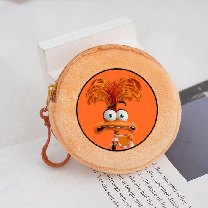 Wholesale Plush Cartoon Printed Coin Purse JDC-WT-WuDuomei002