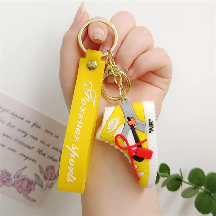 Wholesale Cartoon Silicone 3D Shoes Keychain JDC-KC-HaoXi015