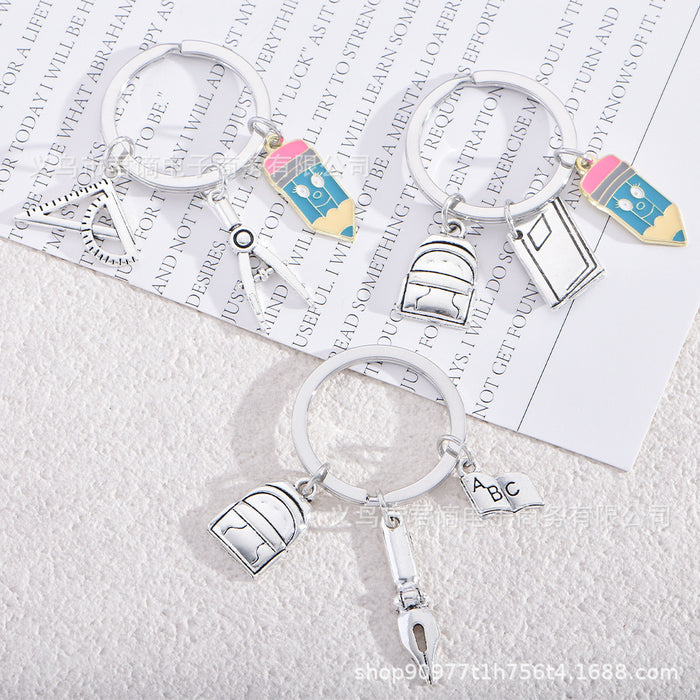 Wholesale Jewelry Pendant Learning Tool Key Chain Small Gift