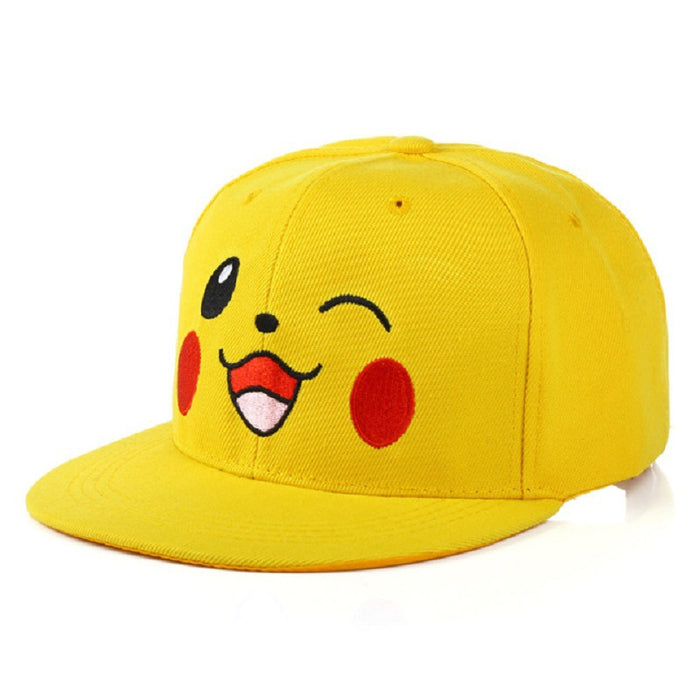 Wholesale Cartoon parent-child peaked cap men's baseball cap casual fashion sun hat women's hip hop all-match cartoon flat brim hat