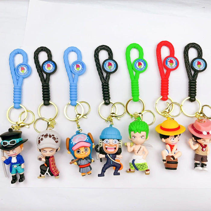 Wholesale New Keychain Cartoon Doll Exquisite Hand-made Doll Car Backpack Pendant Key Chain JDC-KC-YaEn003