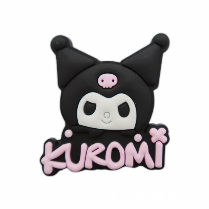 Wholesale 100 Pcs Shoe Flower Shoe Buckle Hole Shoe Accessories PVC Soft Glue Jewelry