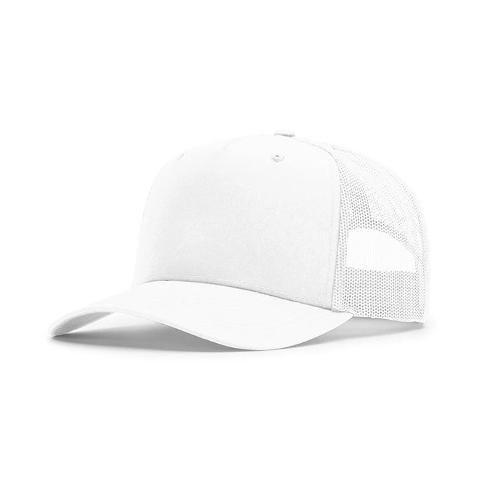 Wholesale Sunscreen breathable slightly curved baseball cap 5-piece mesh cap
