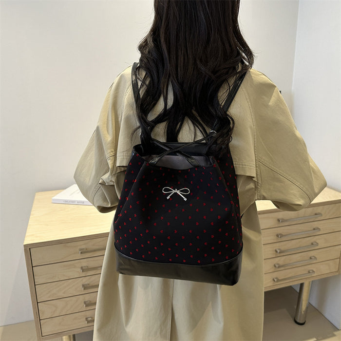 Wholesale Large capacity backpack, new printed crossbody bag, single shoulder tote bag