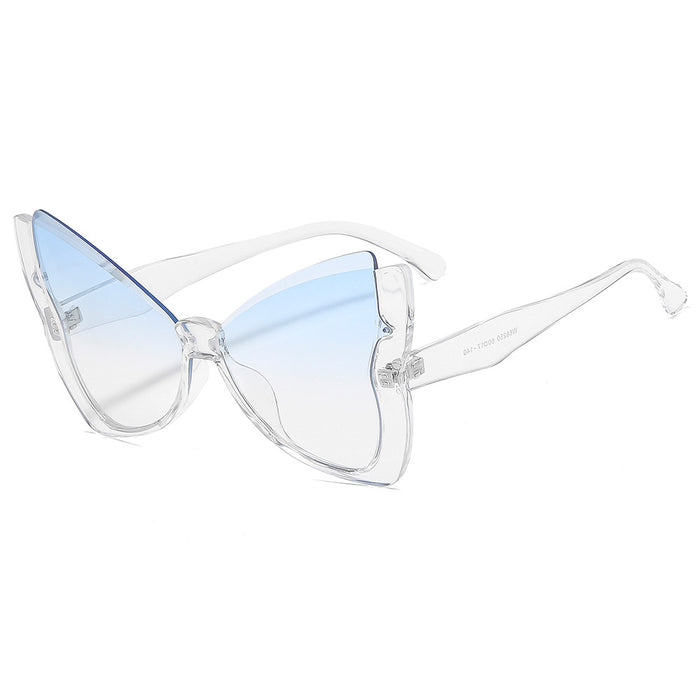 Wholesale Fashionable large frame retro versatile sunglasses, personalized outdoor sports cycling sunscreen trendy sunglasses