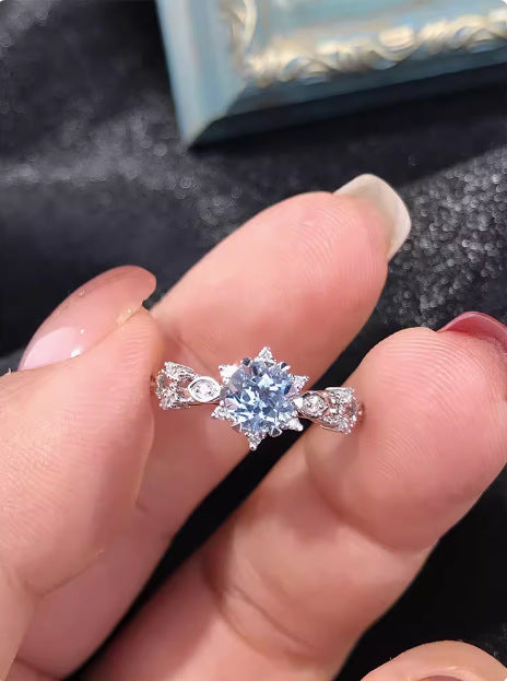 Wholesale Natural round, light luxury, versatile ring, high-end feel ring