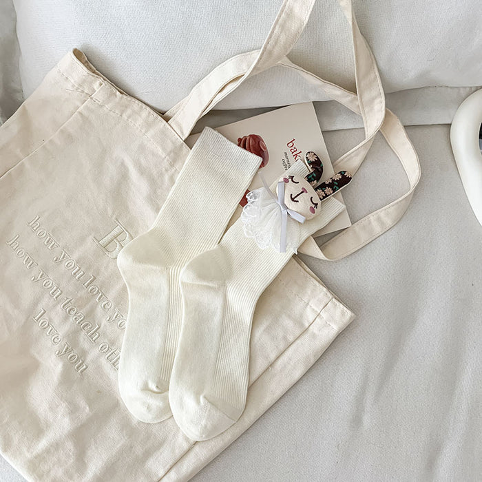 Wholesale Socks Cute Cartoon Doll Middle Tube Accessories Socks Independent Packaging