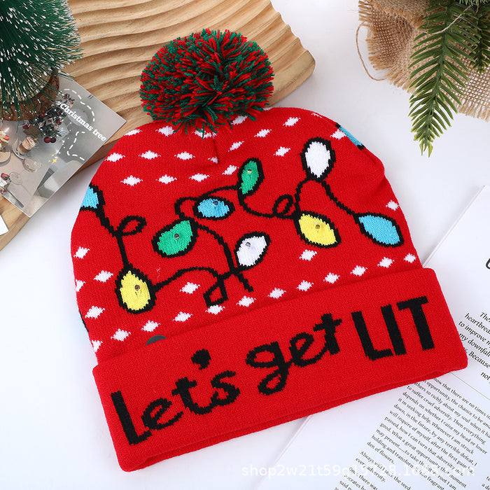 Wholesale Fashion Jacquard Woolen Hat Cold-Proof  Hat