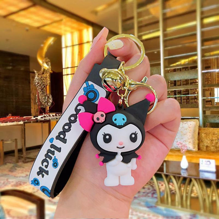 Wholesale Cartoon Doll Silicone Keychain JDC-KC-MingT066