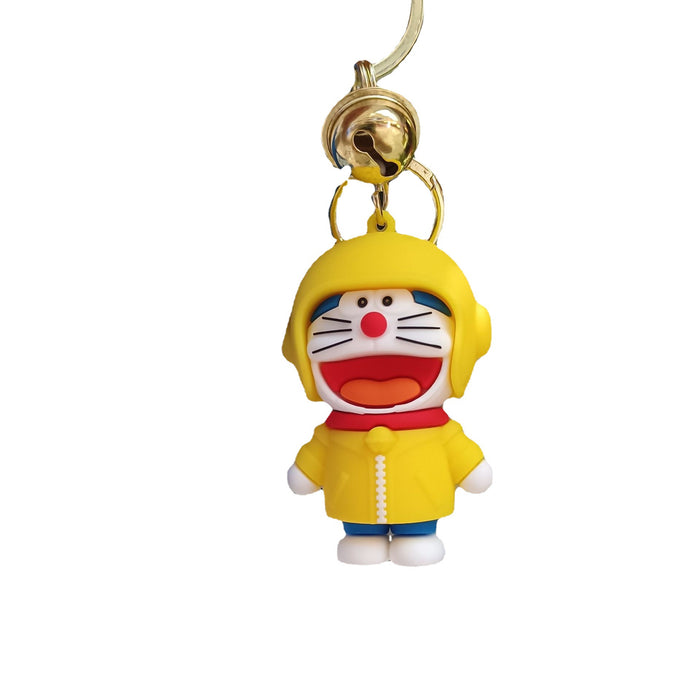 Wholesale Cartoon Silicone Doll Keychain JDC-KC-KuangK025