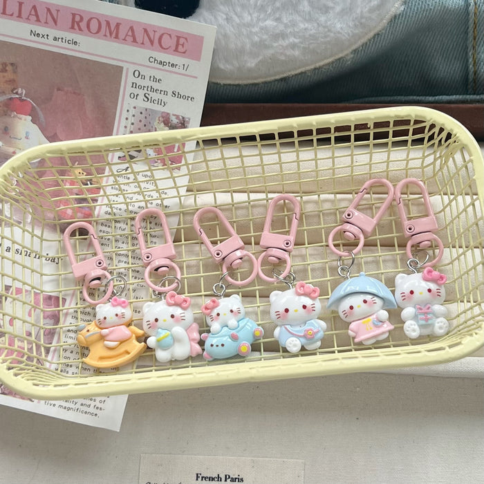 Wholesale Versatile keychain cute cartoon pendant accessory