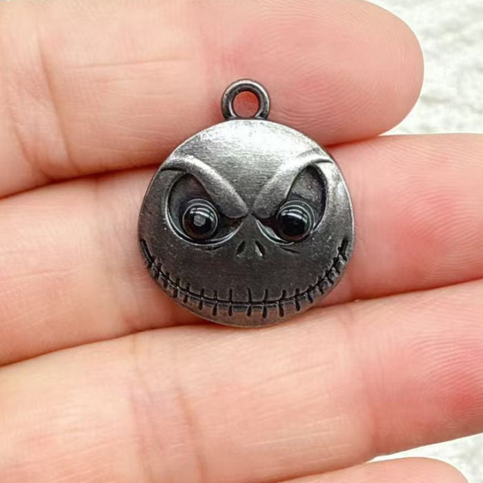 Wholesale 10pcs  Series DIY Festival Decorations Witch Pendant Tombstone Hair Tie Spray-Painted Pumpkin Hanging Ornament