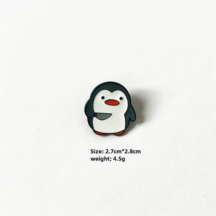 Wholesale Cute alloy brooch, cartoon personality badge brooch, clothing bag, anime decoration