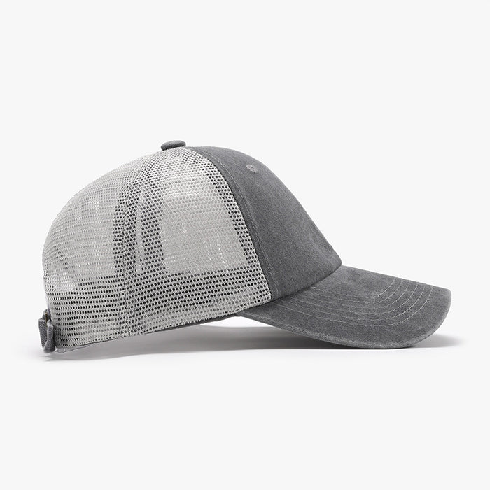 Wholesale Baseball cap, driver's cap, breathable adjustable running cap, sports mesh cap
