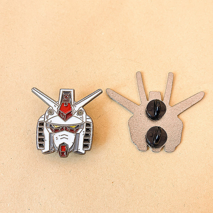 Wholesale Creative brooch cartoon free metal badge bag