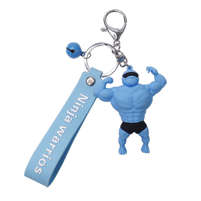 Wholesale Cartoon Silicone Doll Keychain JDC-KC-HaoXi027