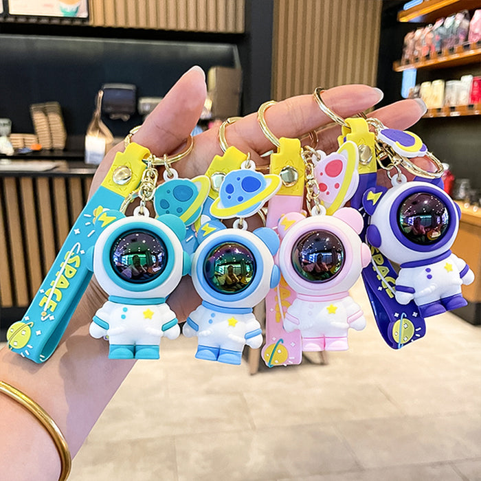 Wholesale   bear keychain female couple schoolbag pendant  car key chain