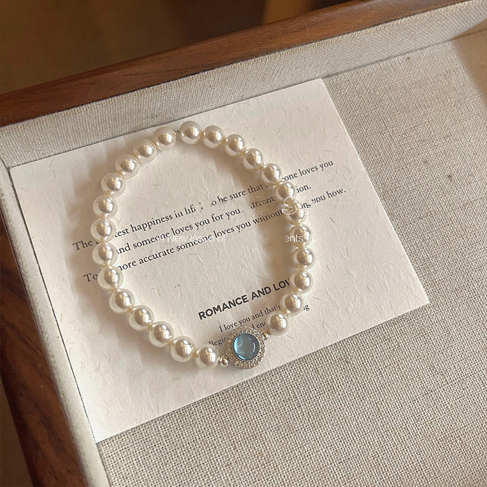 Wholesale Pure silver bracelet, bead, niche temperament, versatile accessory