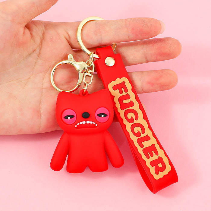Wholesale Tooth Monster Keychain Pendant Doll