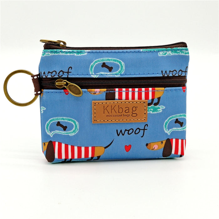 Wholesale Printed Film Cartoon Coin Purse Anti-fouling Waterproof Lipstick Coin Storage Bag Card Bag