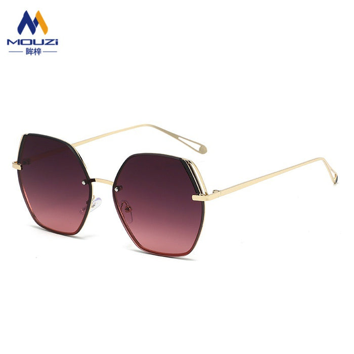 Wholesale Sunglasses, fashionable and casual frameless sunglasses, high-end and UV resistant sunglasses