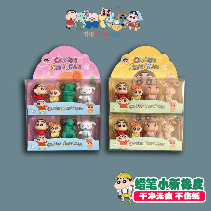 Wholesale Stylish Doll Erasers 3D TPR Creative Spliceable Gift for Students