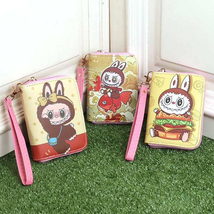 Wholesale Cartoon Animation Surrounding  with Card Storage Bag for Boys and Girls Portable Coin Purse