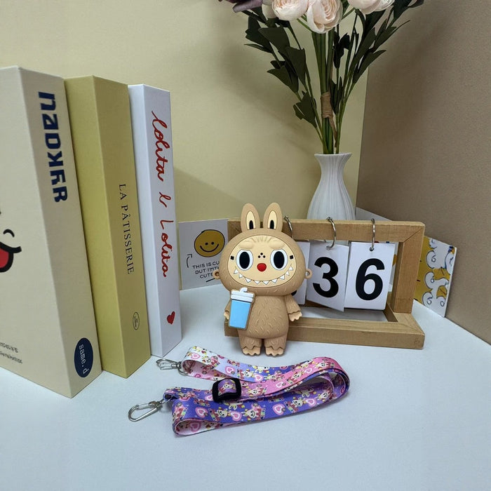 Wholesale Children's bag silicone pull-on cartoon crossbody bag boys and girls coin purse coin storage bag