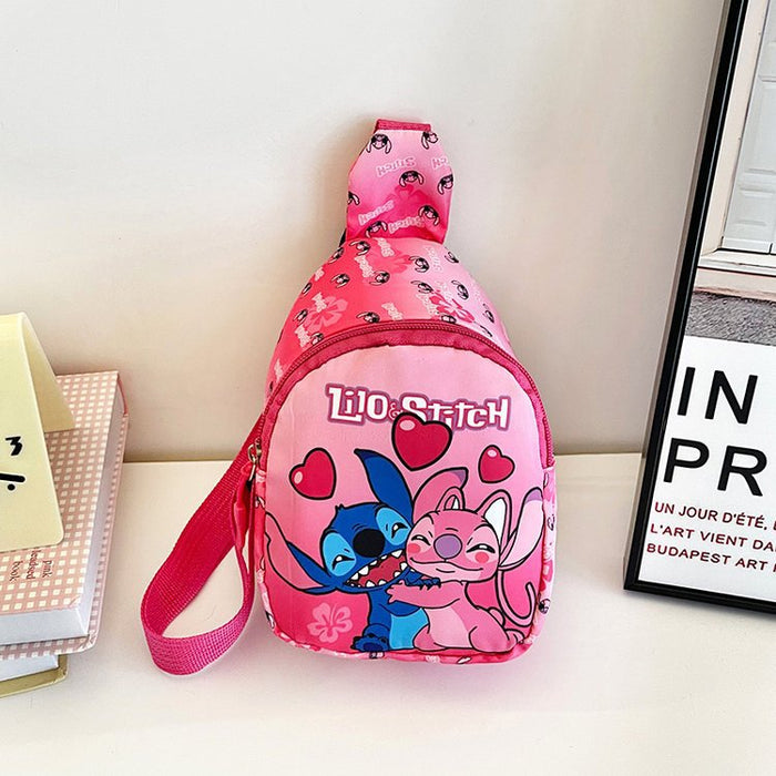 Wholesale Cartoon children's bag, fashionable and casual crossbody bag, zero wallet