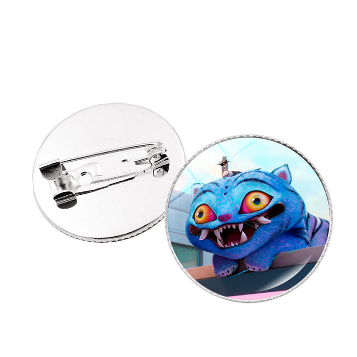 Wholesale Versatile safety pin brooch for bags and clothing accessories