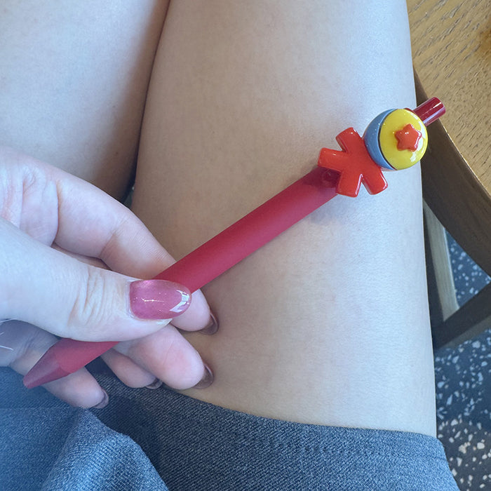 Wholesale Cute cartoon character student ballpoint pen