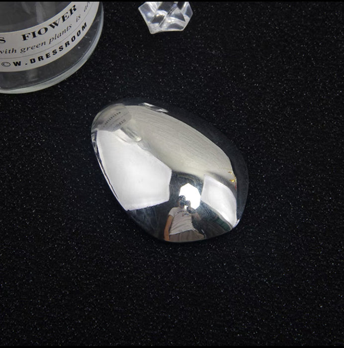 Wholesale Metal Eggshell Hairpin Top Clip Simple Design Sense Oval Spring Clip Hair Accessories